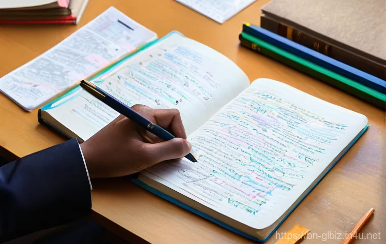 국제비즈니스 실기 시험 고득점 전략 - **Prompt:** A focused young adult student (aged 18-25), male or female, dressed in smart-casual, mod...