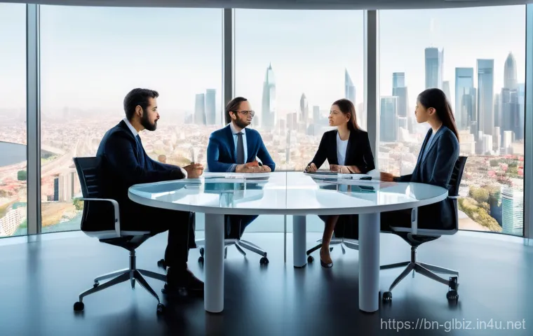 국제비즈니스 실무 서류 작성 가이드 - Image Prompt 1: The Foundation of International Agreements**